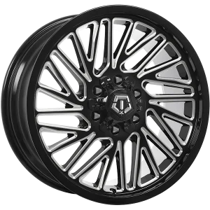 TIS Wheels – 553BM – Black – 20″x9″ -12mm – Summer Wheels – 553BM2096818